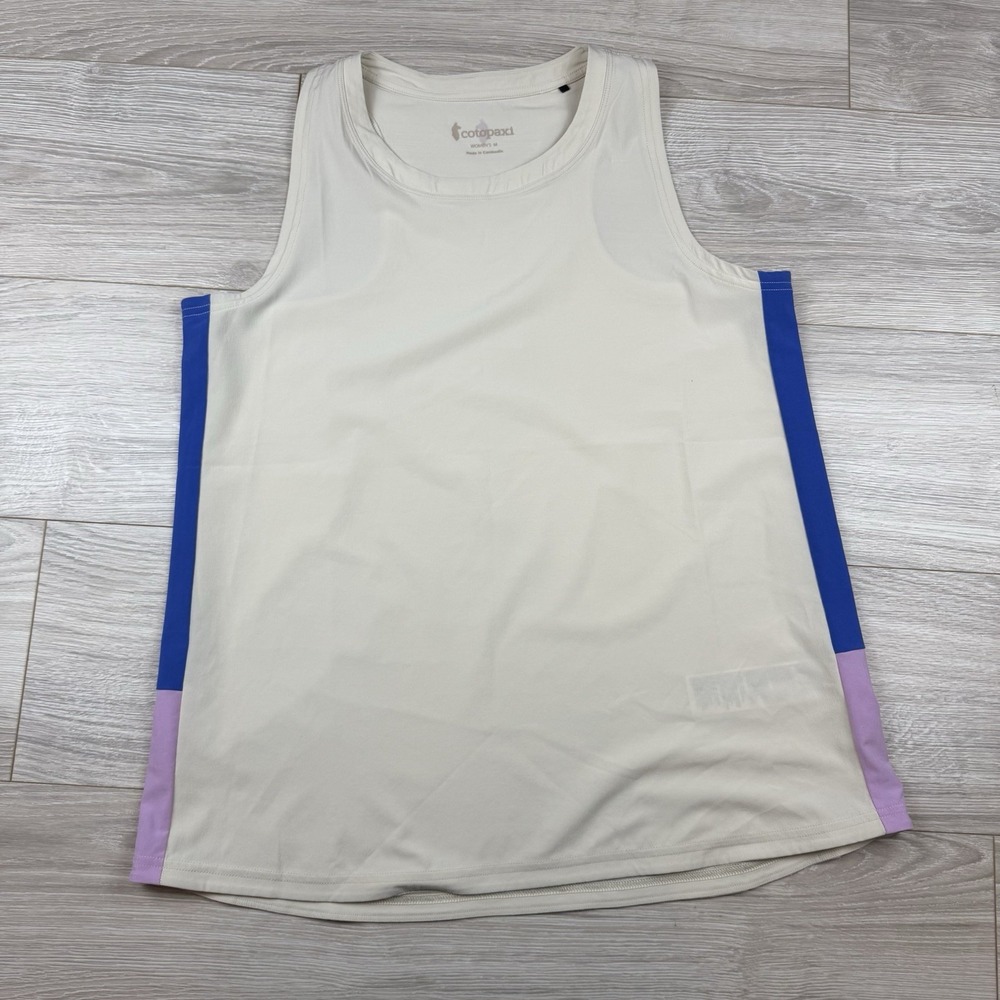 Cotopaxi Cambio Tank Top Cream Yoga‎ Running Athletic Womens Size M
